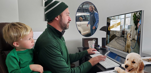 Crate Training Puppy